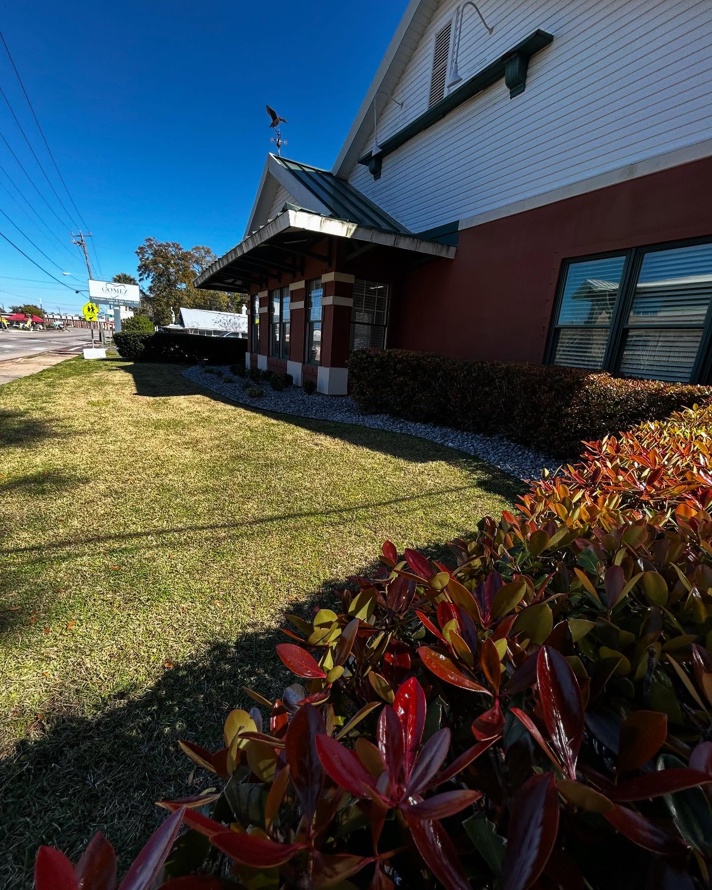 Commercial property landscaping